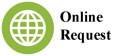 Online Request Green Logo